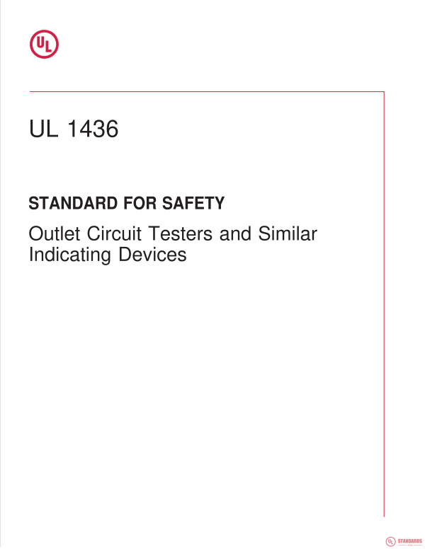 UL 1436 PDF UL 1436 PDF